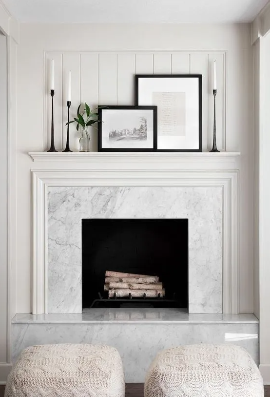 How to Decorate A Large Room with Fireplace