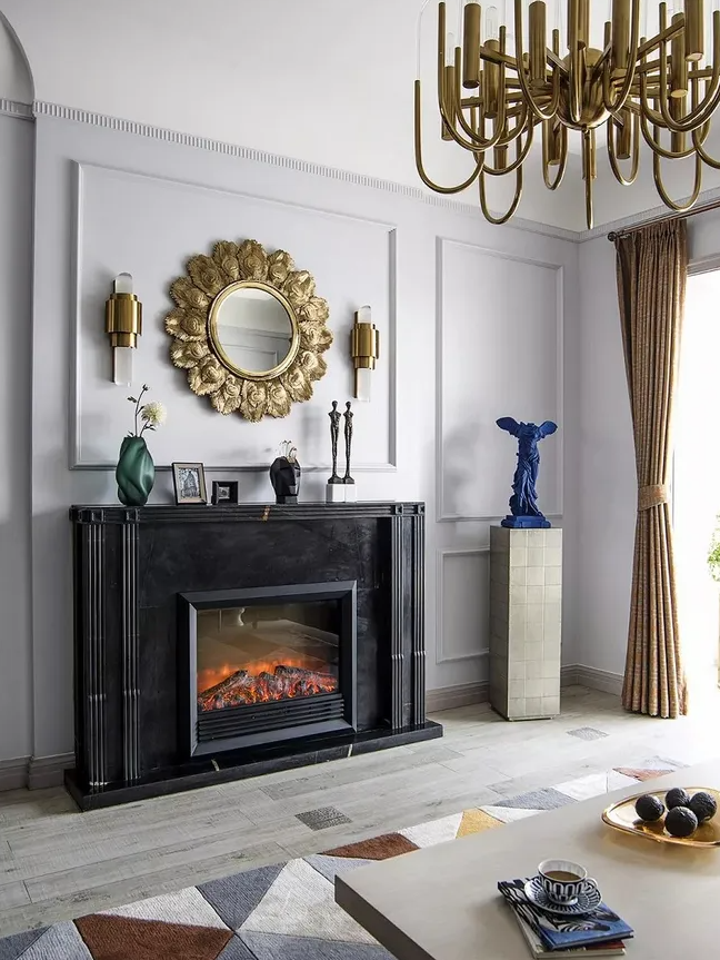 How to Decorate A Large Room with Fireplace