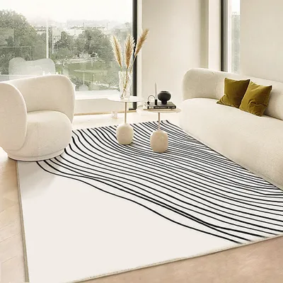 White Area Rug Homary, Best Black And White Area Rugs