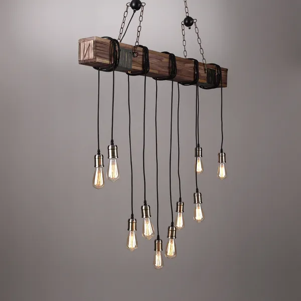 Farmhouse Style Dark Distressed Wood 