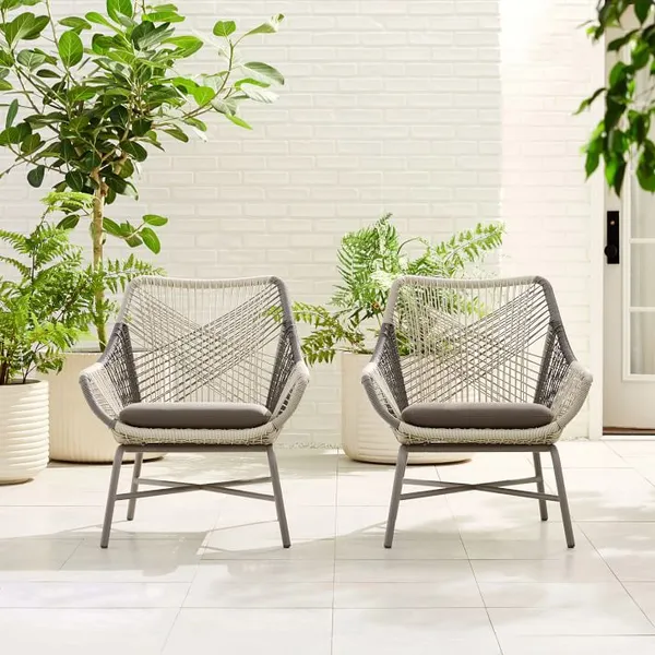 Clearance! 5 Piece Patio Furniture Set with Rattan Wicker