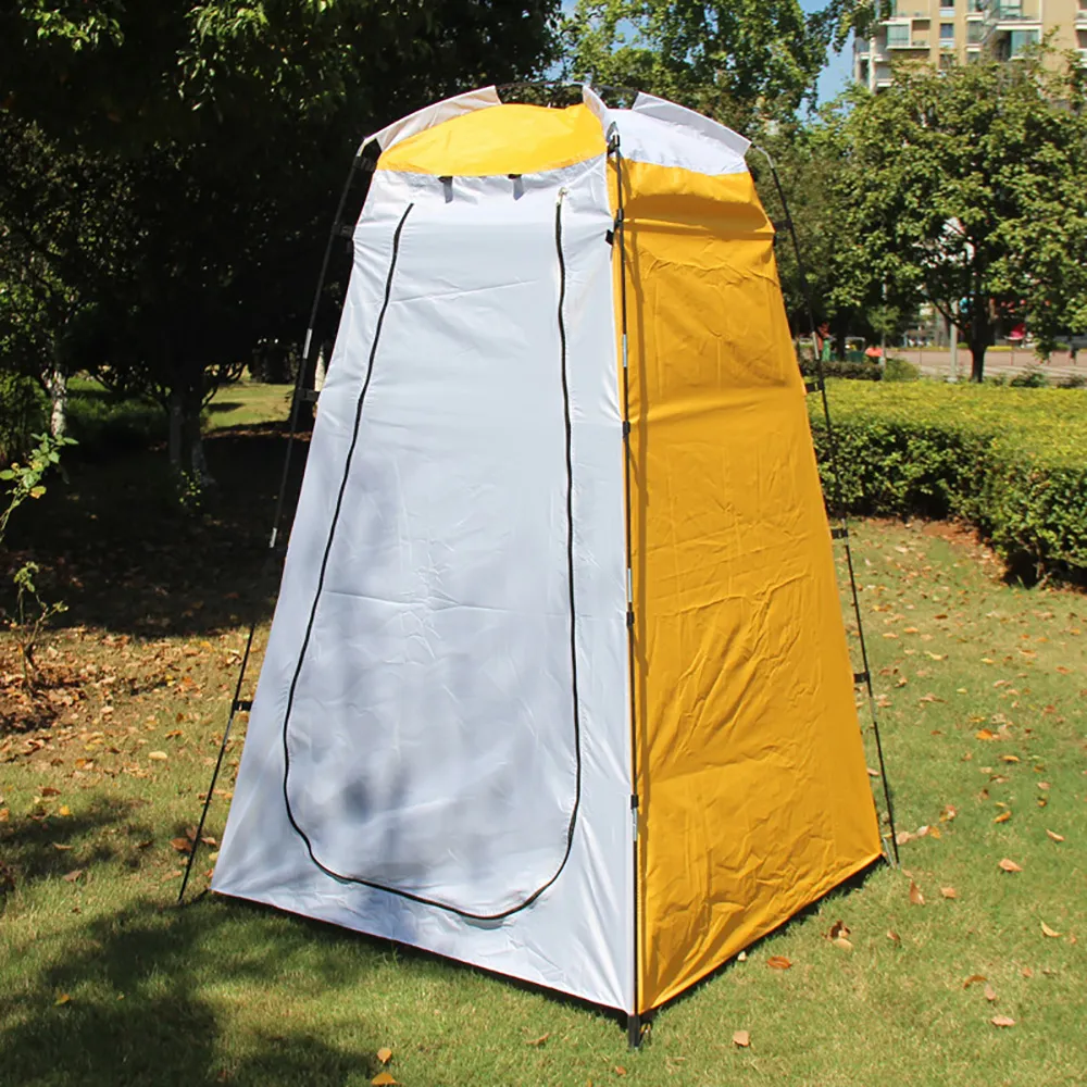 Exterieur 1 Personne Camping Oiseaux Tente De Douche Cabanon De Toilette Portable Homary