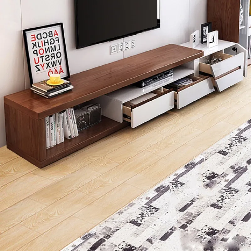 Modern Extendable Tv Stand White, White Tv Stand With Matching Bookcase