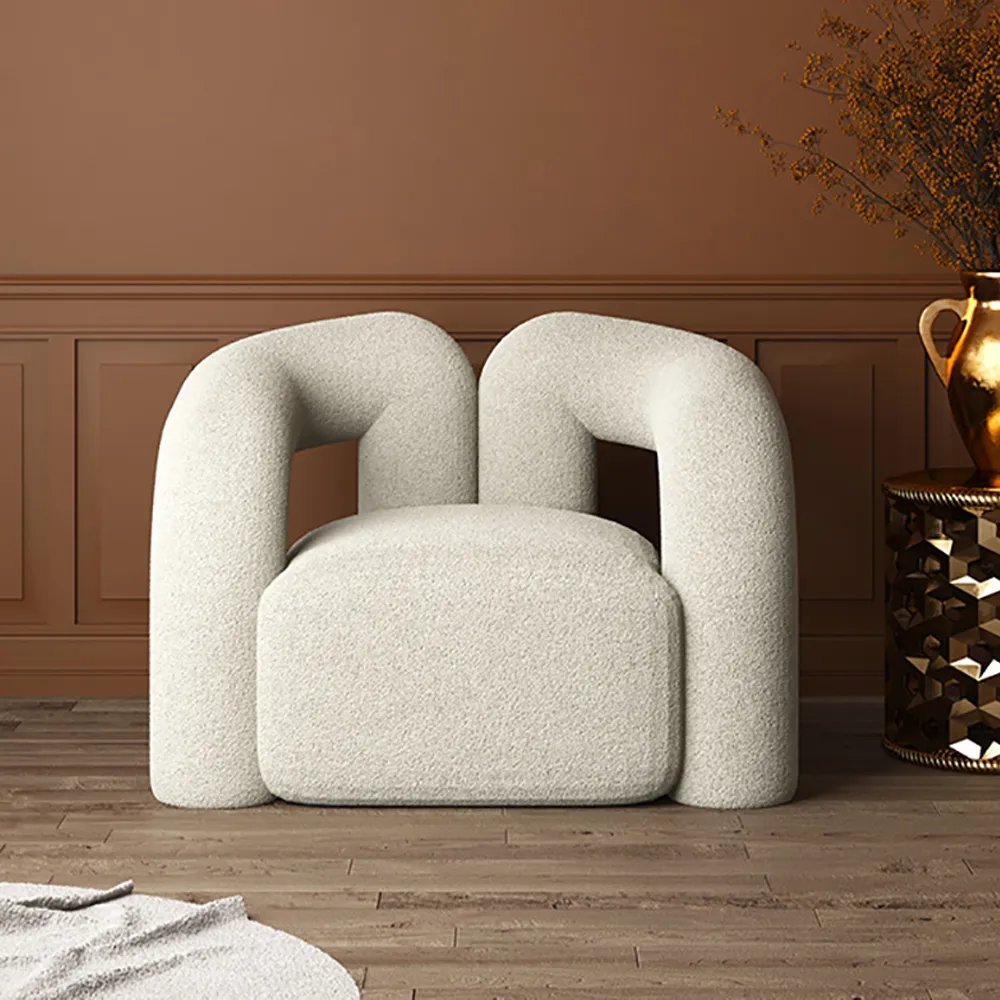 white single couch chair