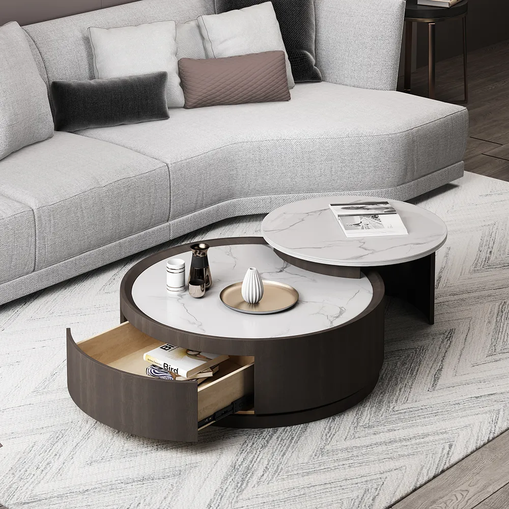 contemporary nesting coffee tables