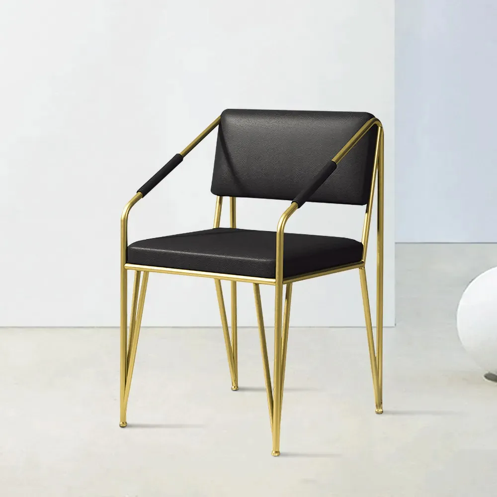 vanity chair gold legs