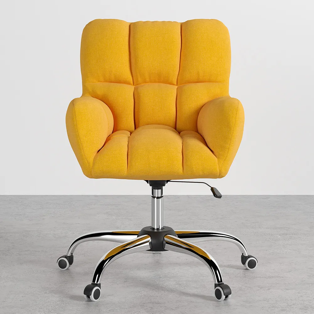 office chairs mustard