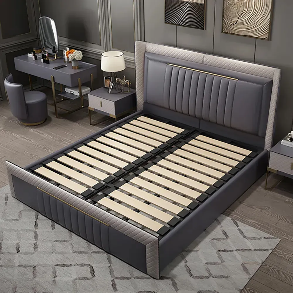 modern cal king bed frame