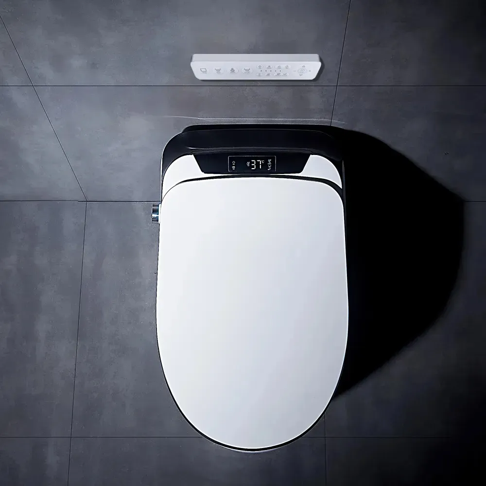 Automatic Toilet One-Piece Floor Mounted Self Clean Smart Toilet Tankless 1.32~1.58 GPF