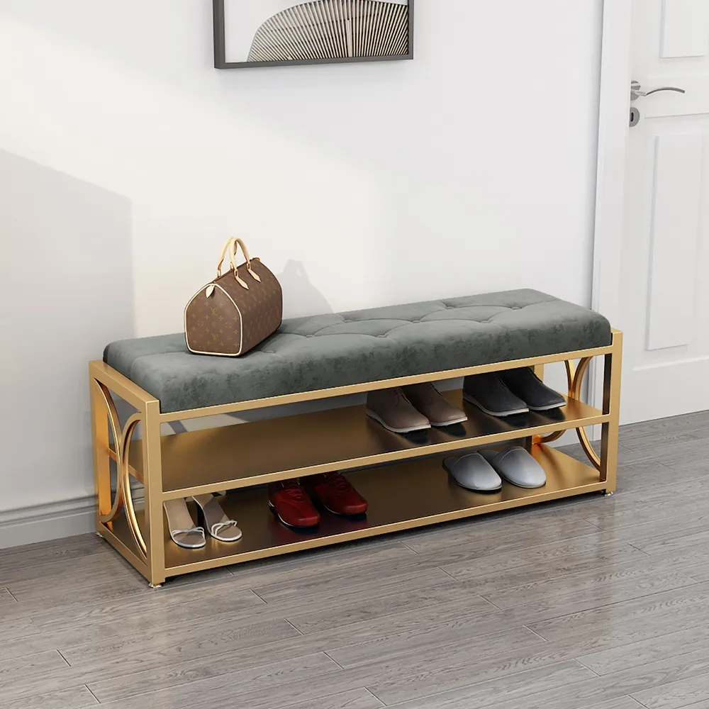 entryway ottoman with shoe storage