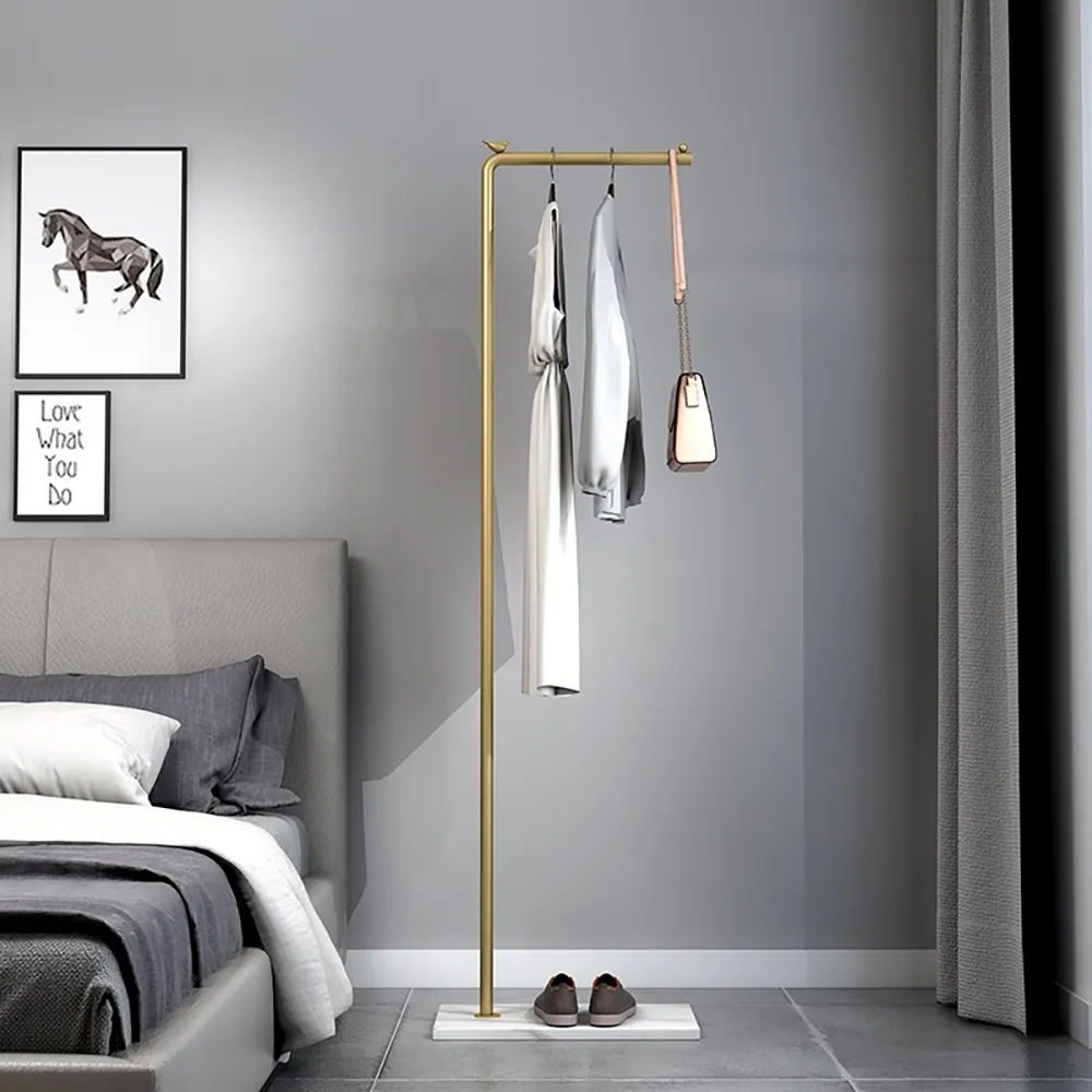 l shaped coat rack