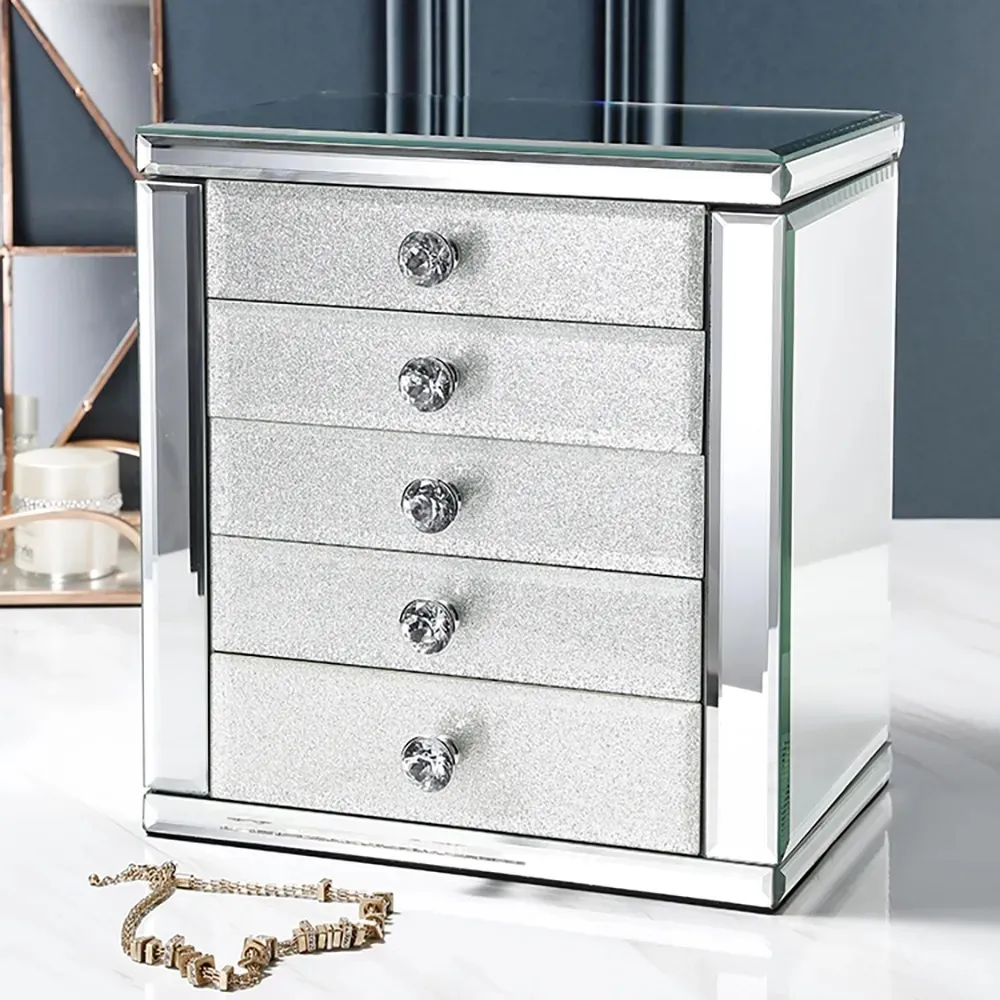 glass jewelry cabinet