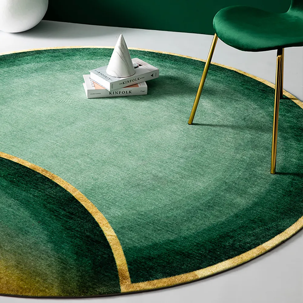 7 X 7 Modern Round Area Rug Multi Color Designer Rugs