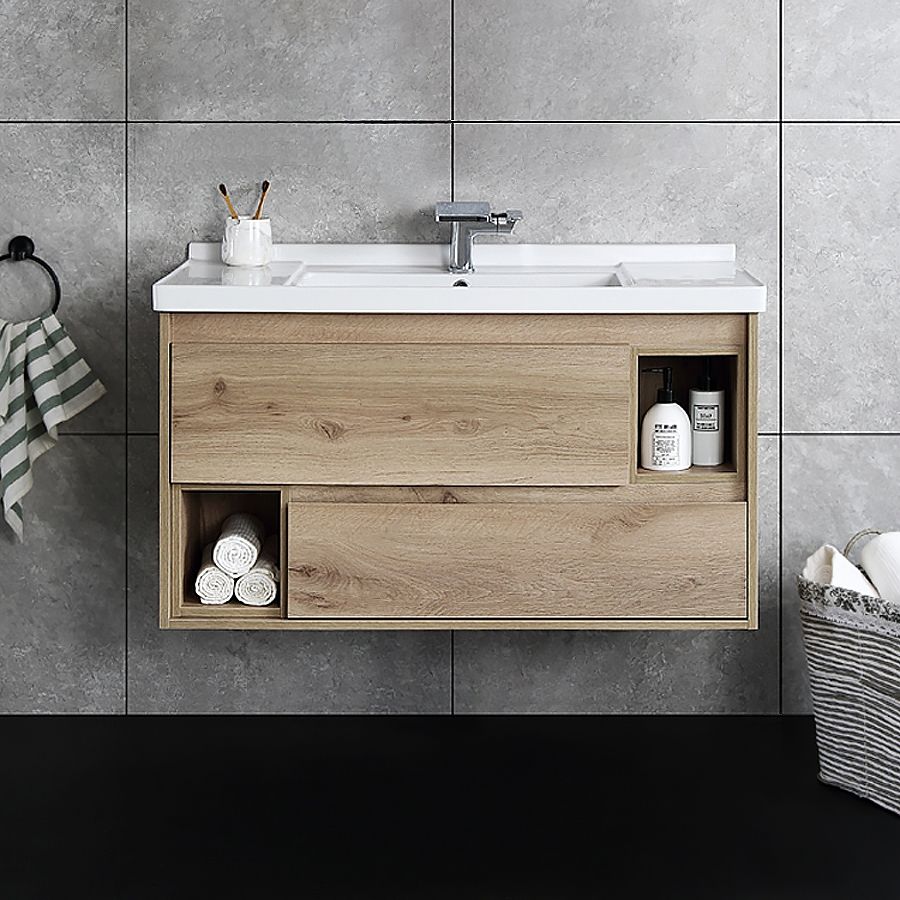 Wall Mounted Bathroom Vanity Single Sink at Rodney Collins blog