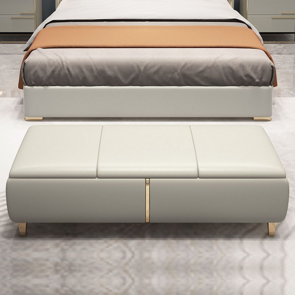 bed with ottoman bench