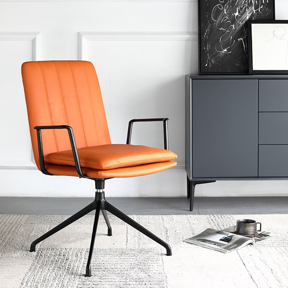 Orange Modern Creative Office Chair Home Study Desk Chair Backrest Armchair   58d7bf3623ee4c7d80ec43113fe8eeda 