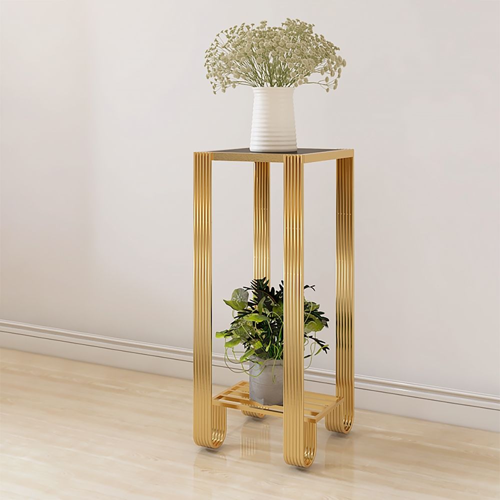 Tier Plant Stand With Gold Metal Corner Plant Stand Indoor Outdoor