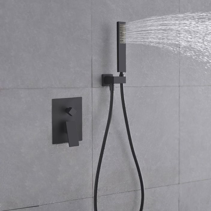 Moderner minimalistischer Stil Wandmontage Wasserfall Duschkopf