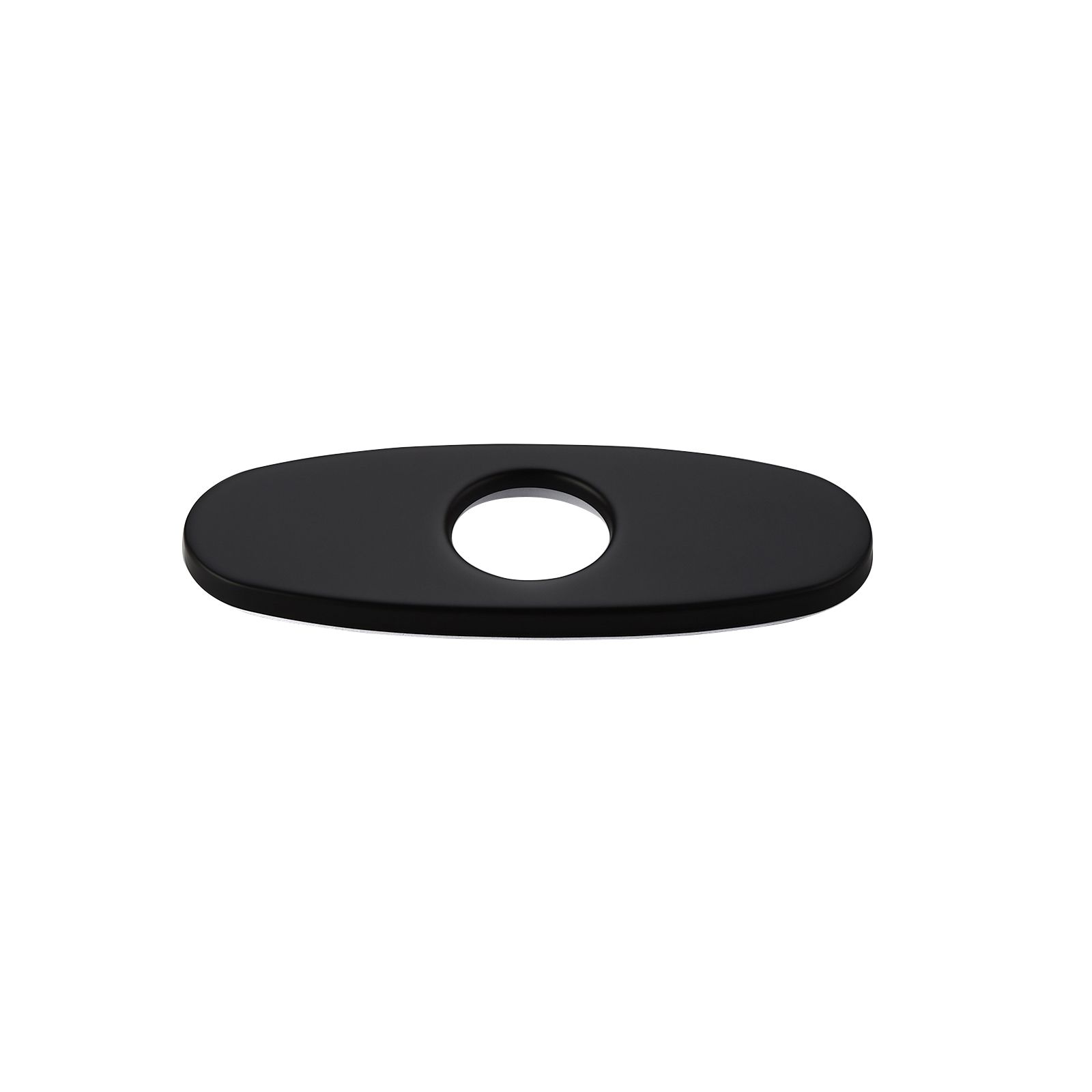 Faucet Deck Plate Escutcheon for 1Hole Faucet Installation Matte Black