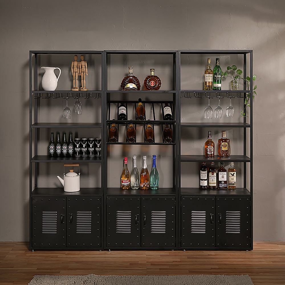 800mm Industrial Wine Wine Rack Unit for Home Bar