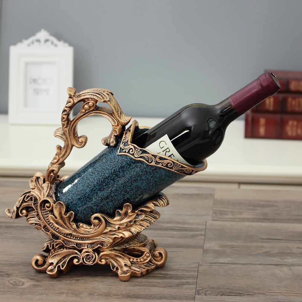 Medieval Desk Wine Rack for Office/Display Shelving