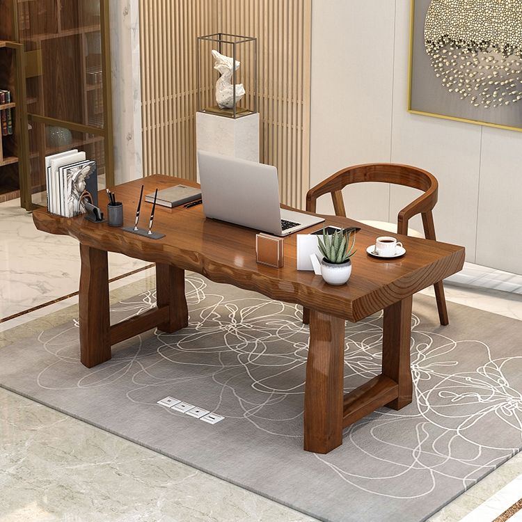 1200mm Modern Home Office Desk with Drawer Pine Wood Desk