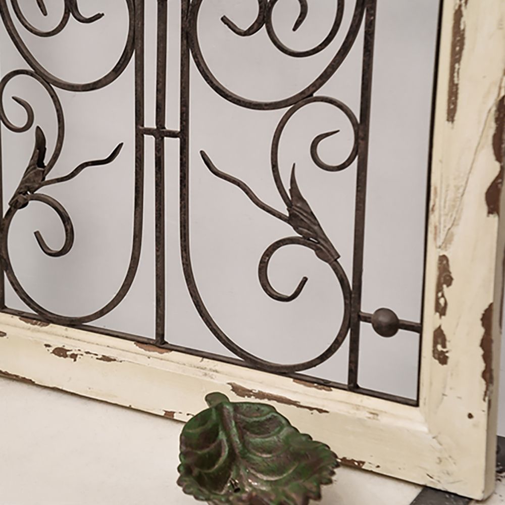 Window Farmhouse Home Metal Rustic Wall Decor