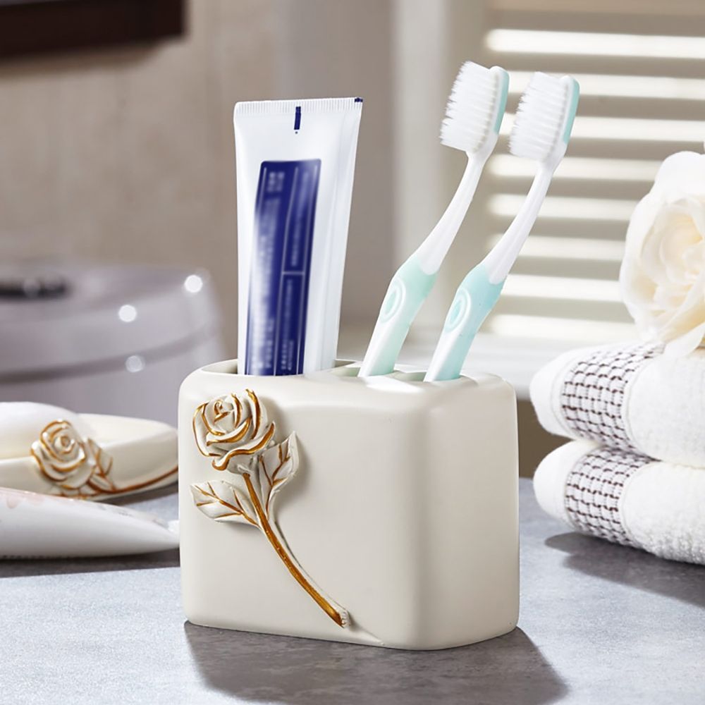 Nordic Rose 5Piece Countertop Bathroom Accessories Set