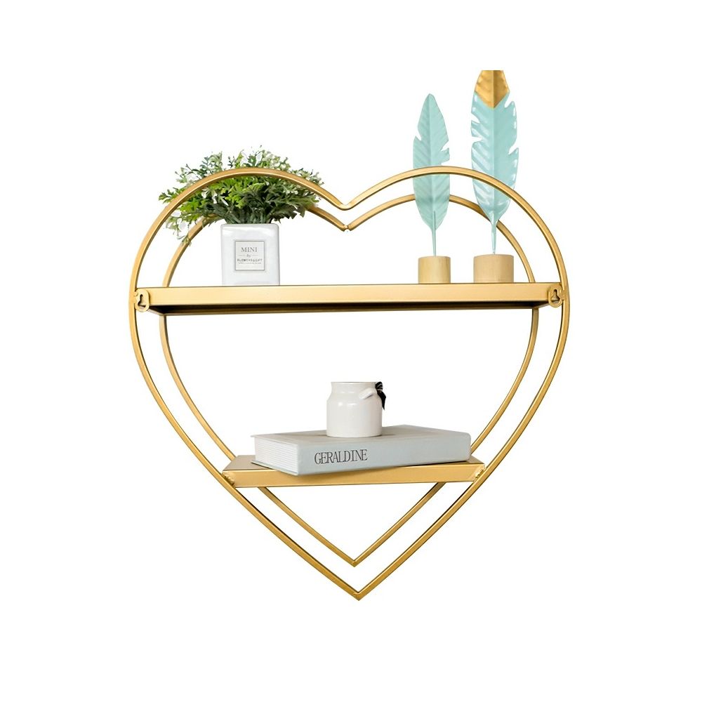 HeartShaped Floating Shelves Nordic Decor Wall Shelf