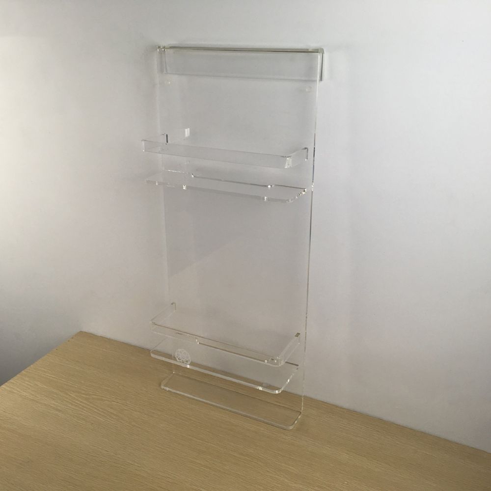 Acrylic Bathroom Floating Shelves 3Tier Clear Shelves