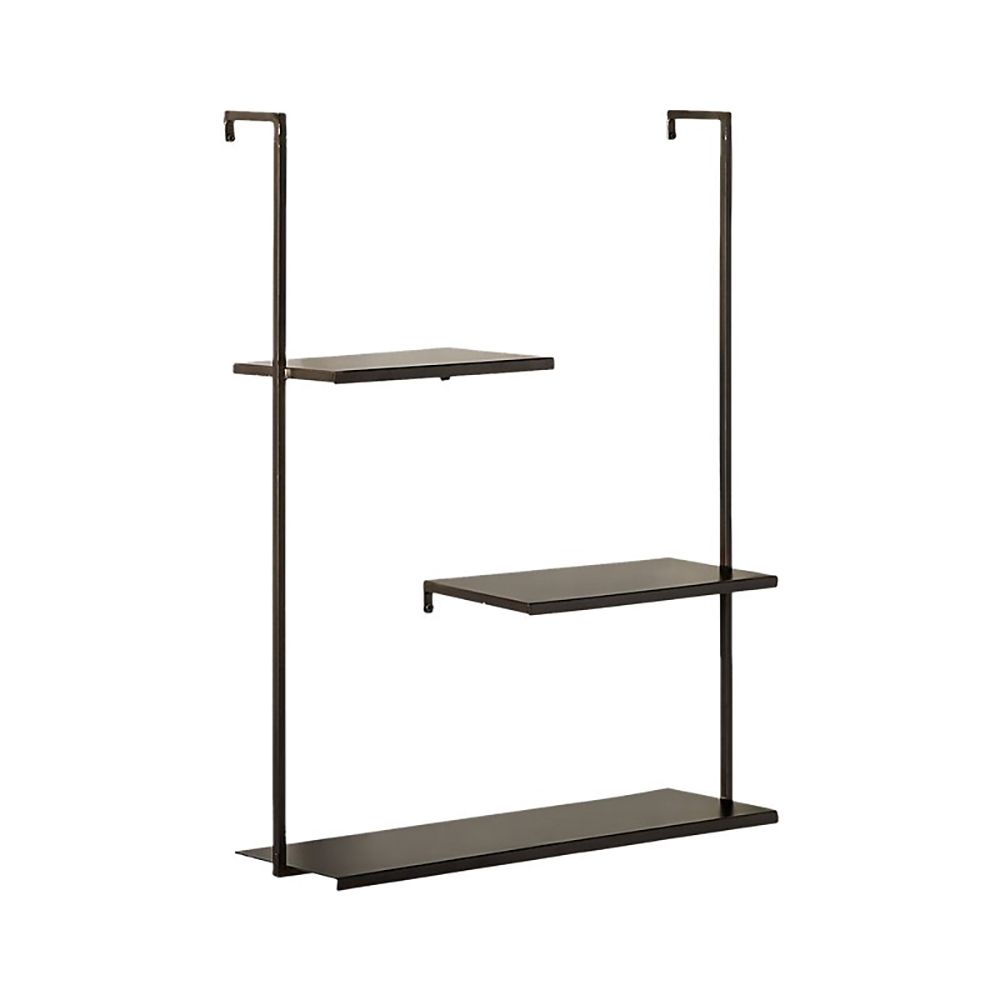 3Tier Modern Simple Floating Shelves Metal Wall Display Shelf