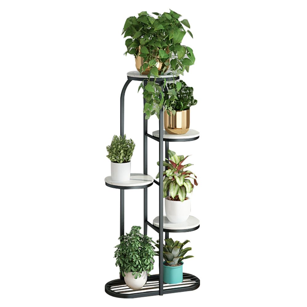 Nordic Freestanding Display Plant Stand in Black