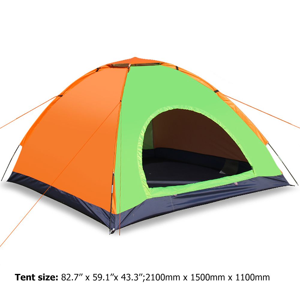 Labuduo Tente de Camping Tente Protection UV 2 Personnes Tentes légères et imperméables pour Le Camping Plage pour Camping randonnée