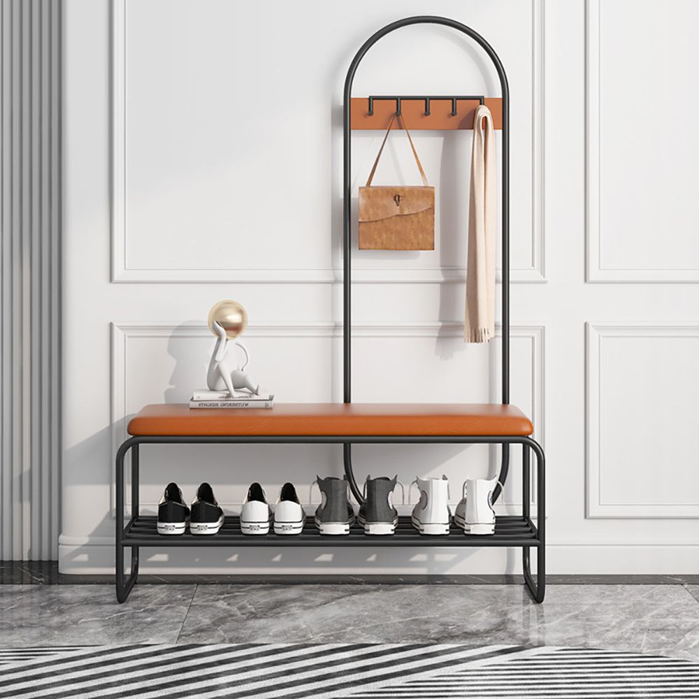 39" Mudroom Storage Coat Rack with Bench