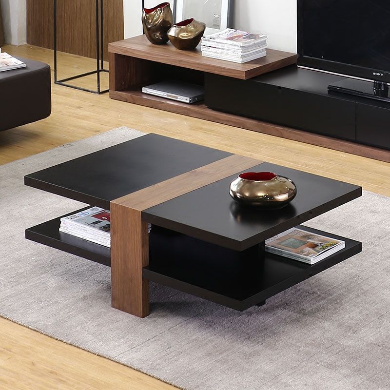 large rectangle coffee table with storage