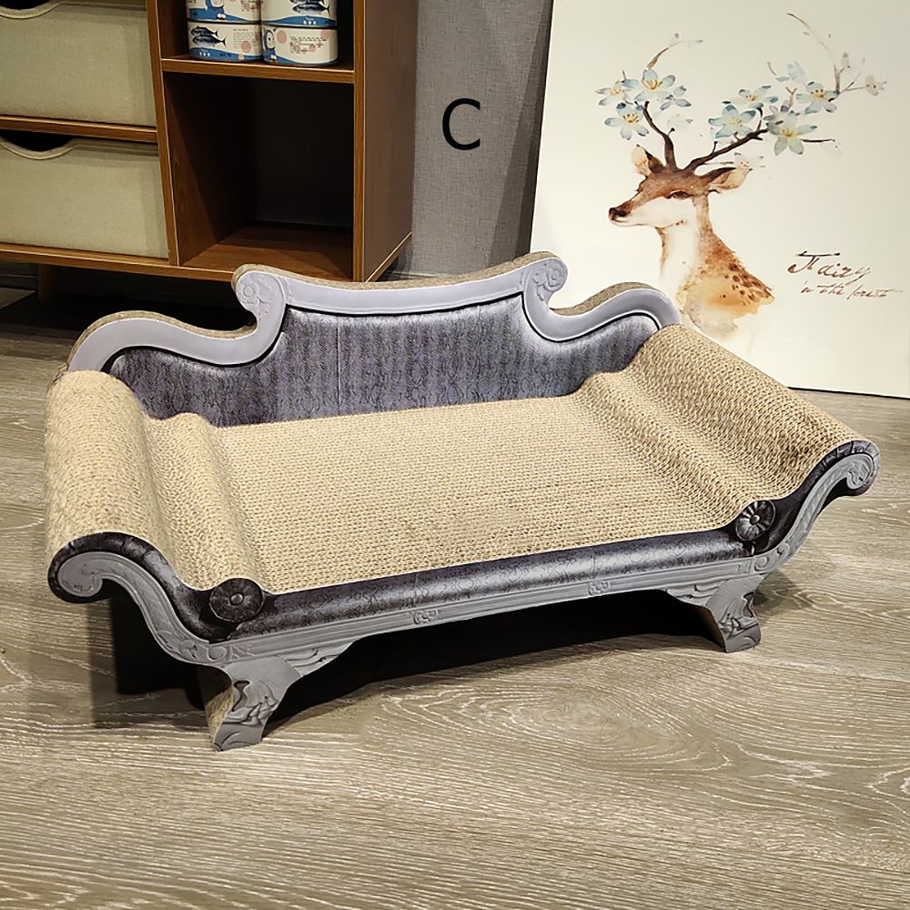 600mm ChaiseStyle Cat Sofa Bed Cat Chaise Lounge Corrugated Board for