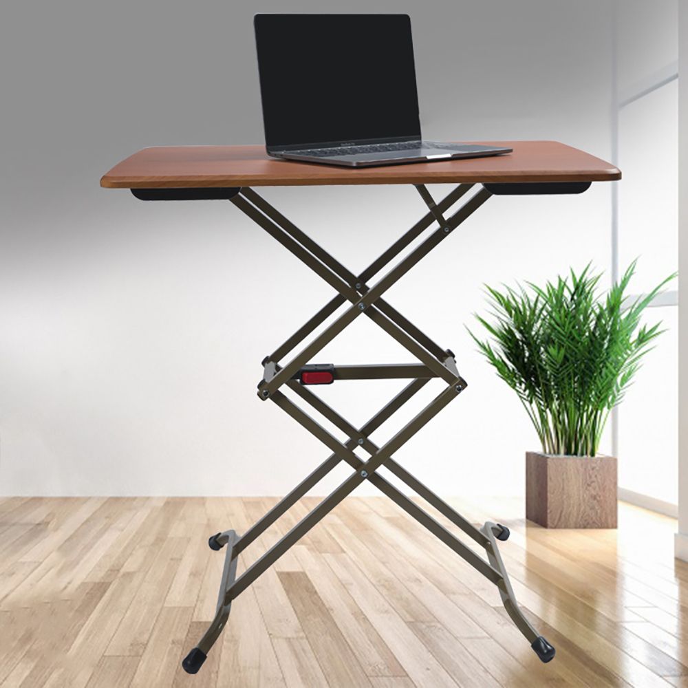 Coffee Foldable Side Table Adjustable Desk with Four Heights