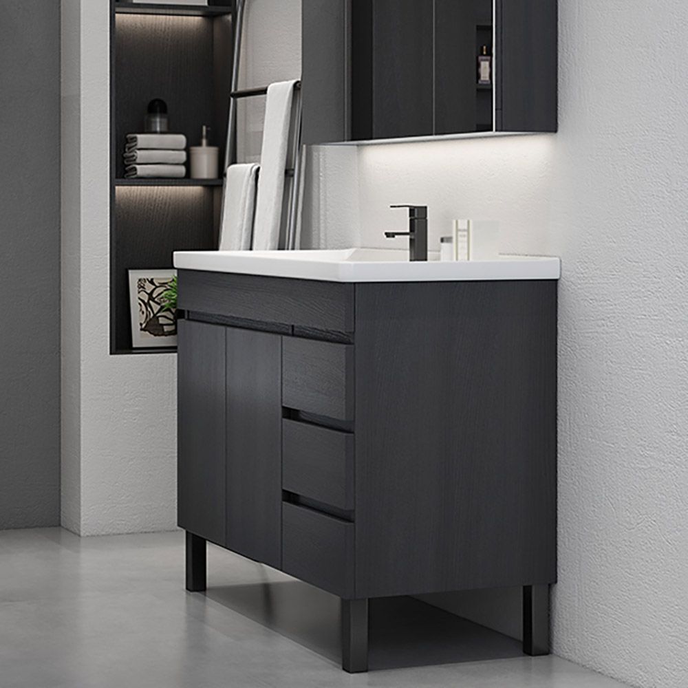 Matt Black Bathroom Storage Unit at Isabel Keith blog