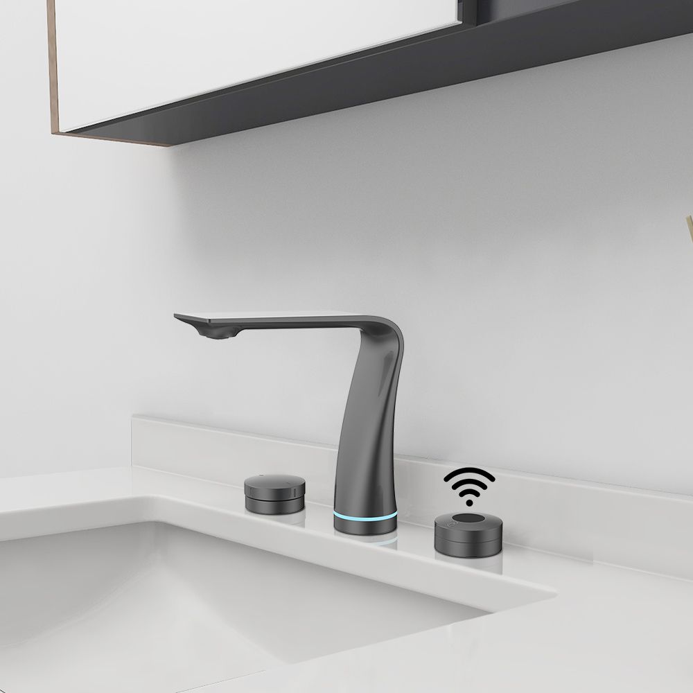 Widespread Touchless Electronic Automatic Sensor Bathroom Sink Faucet