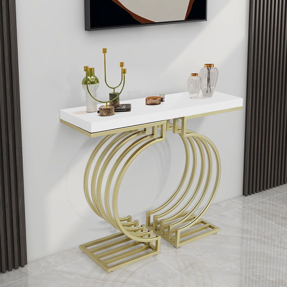 Moderner Konsolentisch in Weiß