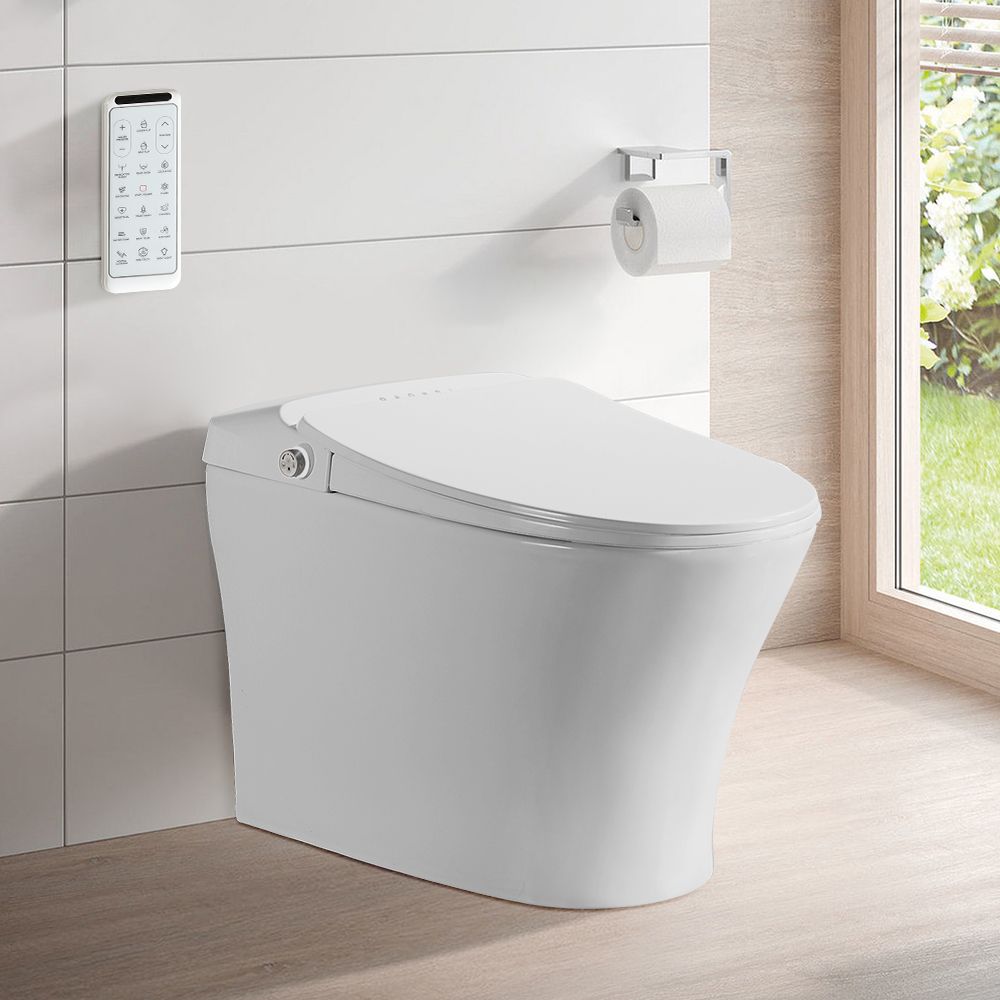 Tankless Smart OnePiece Floor Mounted Automatic Toilet Self Clean