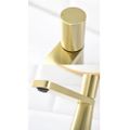 Modern Monobloc Single Knob Brass Bathroom Basin Tap