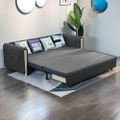 Sofá cama completo de 2080 mm, sofá cama convertible tapizado con almacenamiento