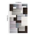 1800mm × 2700mm Modern Abstract Gradient Geometric Multi-coloured Rectangle Area Rug