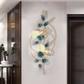 Modern Minimalist 3D Hollow-out Metal Leaves Classic Fashion Wall Decor