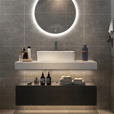 40 Modern Floating Bathroom Vanity Set, Modern Floating Vanity With Vessel Sink