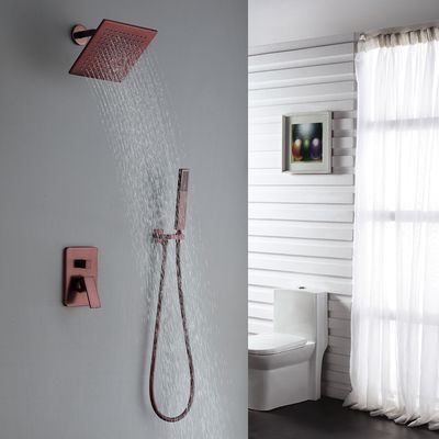 BWE Système De Robinet De Douche En Bronze Huilé Avec