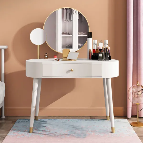 Elegant Makeup Vanity Table Set 2, Elegant Furniture Vanity