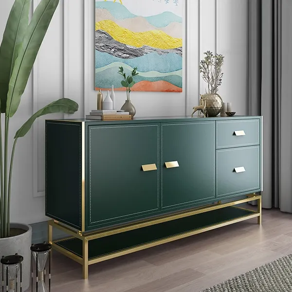 Green and gold sideboard clearance