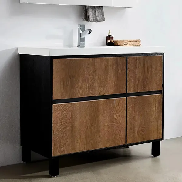 Basin Rustic Single Vanity, Bathroom Single Vanity Sink